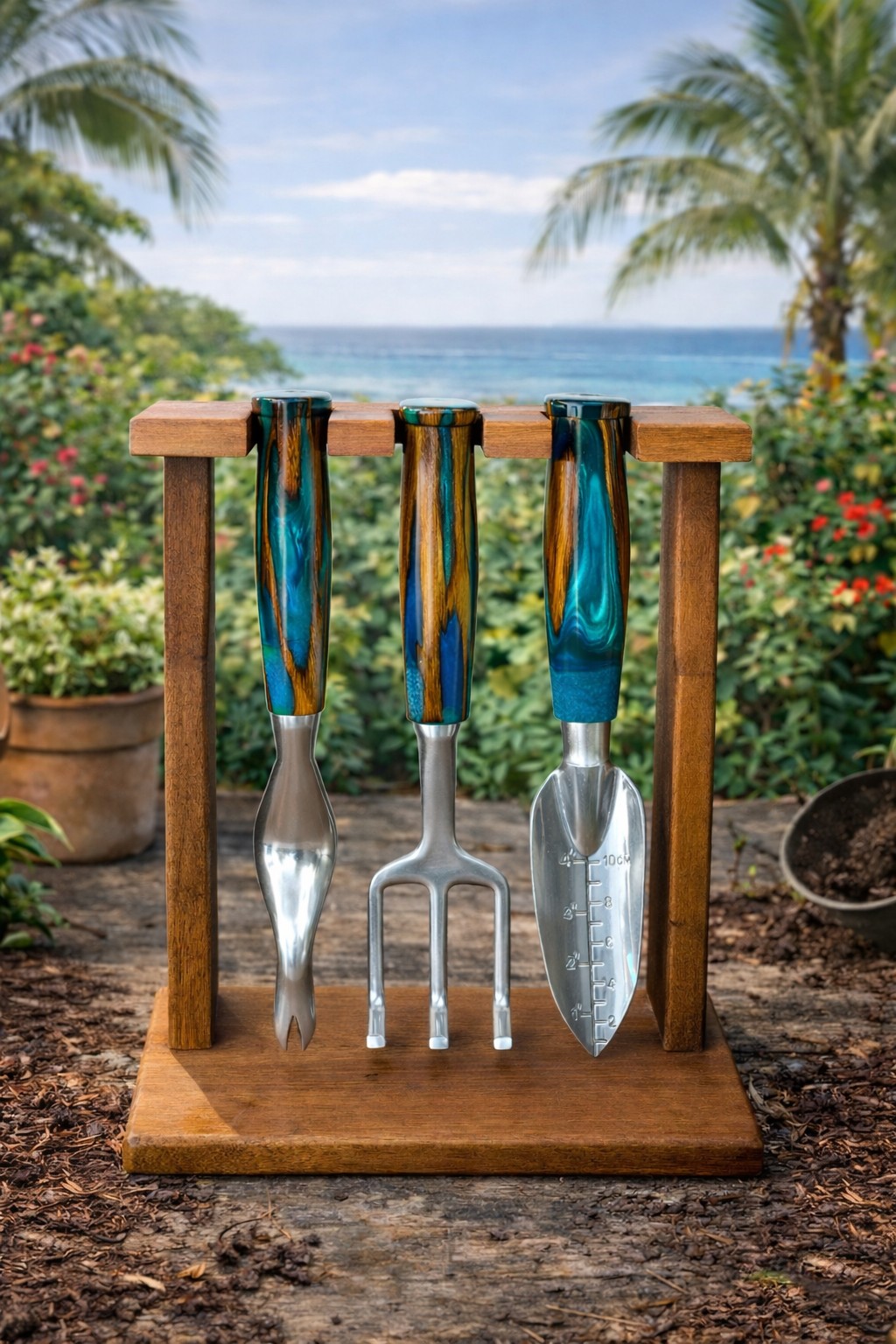 Hand-turned Garden Tools